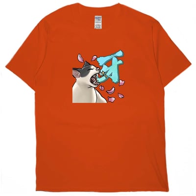 牙(貓)(短T)Hamburger T-shirt shop(NEW)17