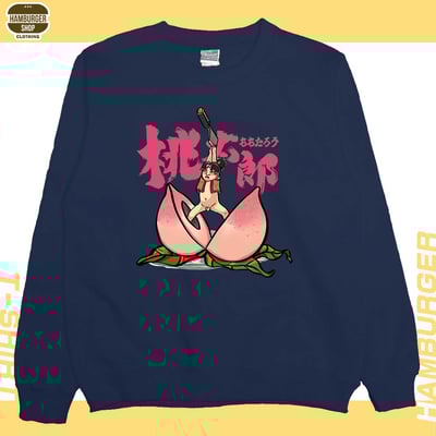 桃太郎(大學T)Hamburger T-shirt shop12