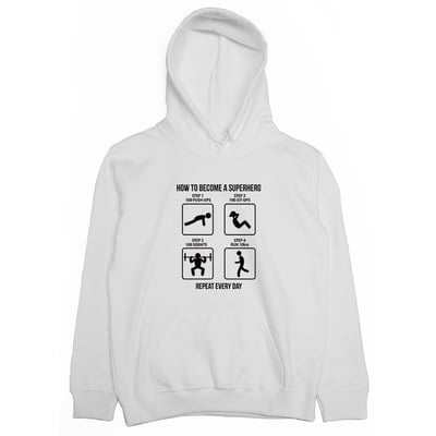 如何變強(帽T)Hamburger T-Shirt Shop1