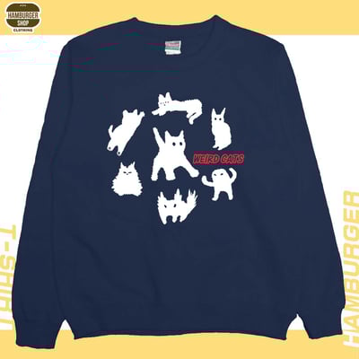 迷因貓(大學T)Hamburger T-shirt shop12