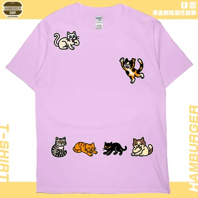 貓咪塗鴉(短T)Hamburger T-shirt shop10