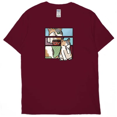 comic cat(短T)Hamburger T-shirt shop(NEW)12