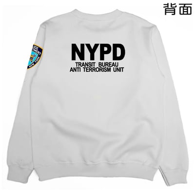 NYPD警察(大學T)Hamburger T-shirt shop8