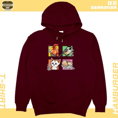 派對動物(帽T)Hamburger T-shirt shop14