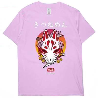 狐狸面具(短T)Hamburger T-shirt shop5