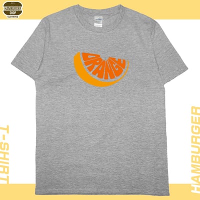 ORANGE(短T)Hamburger T-shirt shop9