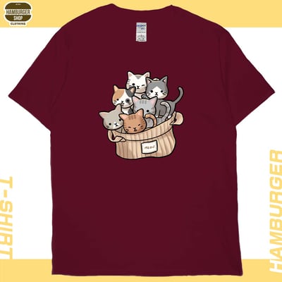 一堆貓一堆毛(短T)Hamburger T-shirt shop12