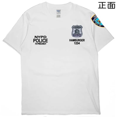 NYPD警察(短T)Hamburger T-shirt shop8