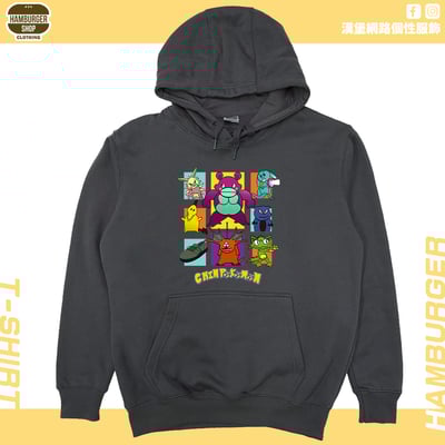 口袋怪獸(帽T)Hamburger T-shirt shop9