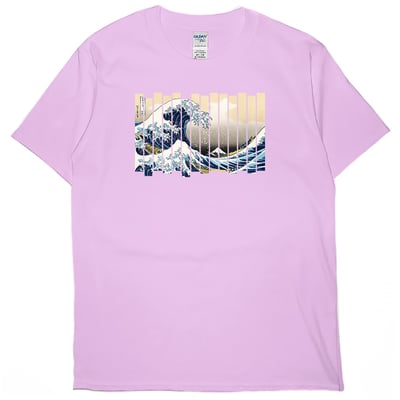 分割海浪(短T)Hamburger T-shirt shop9