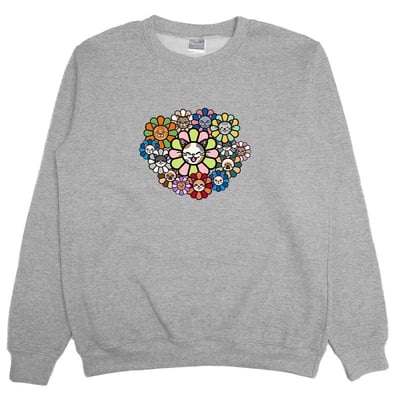 Cat flower(大學T)Hamburger T-Shirt Shop9