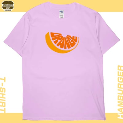 ORANGE(短T)Hamburger T-shirt shop5