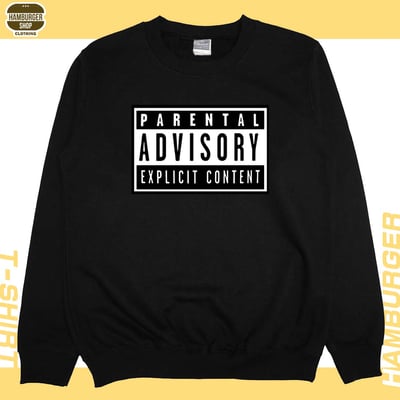 限制級警告(大學T)Hamburger T-Shirt Shop8