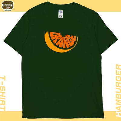 ORANGE(短T)Hamburger T-shirt shop11