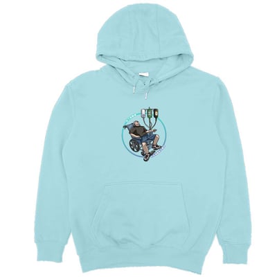 吊點滴(帽T)Hamburger T-shirt shop6