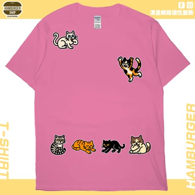 貓咪塗鴉(短T)Hamburger T-shirt shop16