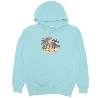 海邊放風(帽T)Hamburger T-Shirt Shop4