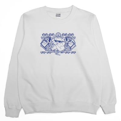 青貓瓷(大學T)Hamburger T-shirt shop1