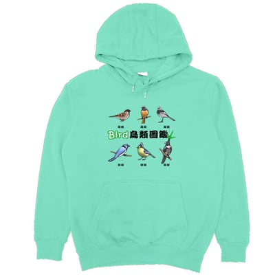 鳥類圖鑑(帽T)Hamburger T-shirt shop14