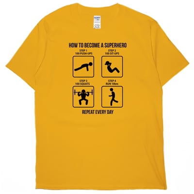 如何變強(短T)Hamburger T-shirt shop7