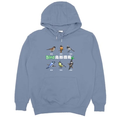 鳥類圖鑑(帽T)Hamburger T-shirt shop18