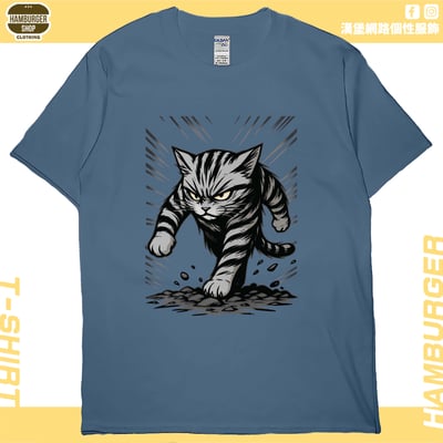 煞氣a貓(短T)Hamburger T-shirt shop4