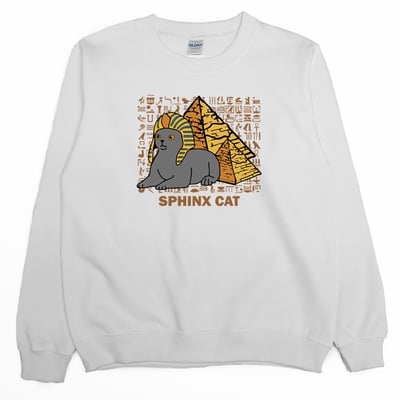 貓面獅身(大學T)Hamburger T-Shirt Shop2