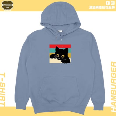 小黑貓(帽T)Hamburger T-shirt shop18