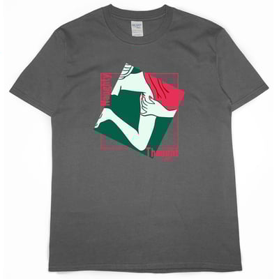 名畫(短T)Hamburger T-shirt shop8