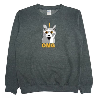 OMG貓(大學T)Hamburger T-Shirt Shop4