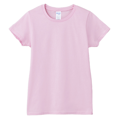 素面-女版棉T(有腰身) GILDAN 76000L14