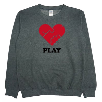 PLAY(大學T)Hamburger T-Shirt Shop3