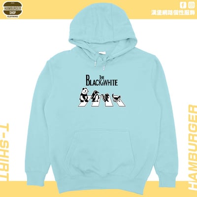 黑白動物(帽T)Hamburger T-shirt shop6