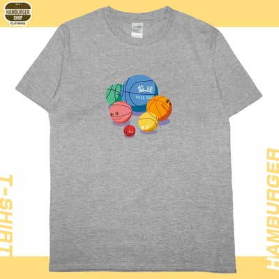 藍球(短T)Hamburger T-shirt shop4