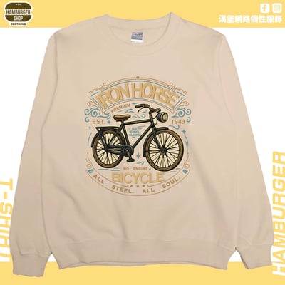 鐵馬(大學T)Hamburger T-shirt shop8