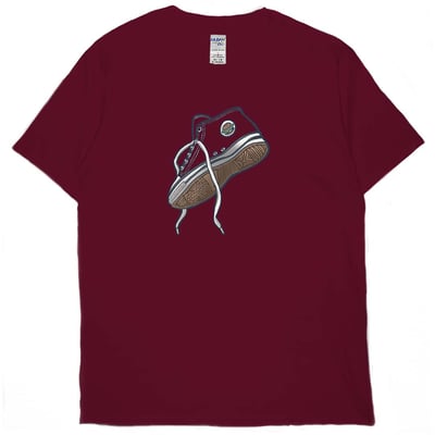 我的帆布鞋(短T)Hamburger T-shirt shop(NEW)10