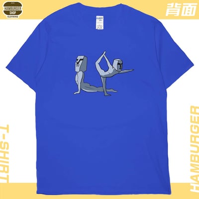 瑜珈摩艾(短T)Hamburger T-shirt shop22