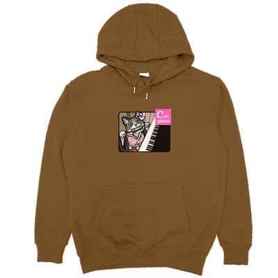 Cat Piano(帽T)Hamburger T-Shirt Shop6