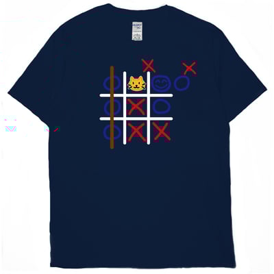 井字遊戲(短T)Hamburger T-shirt shop13