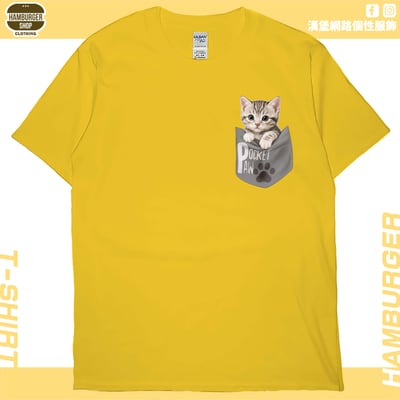 口袋喵喵(短T)Hamburger T-shirt shop15