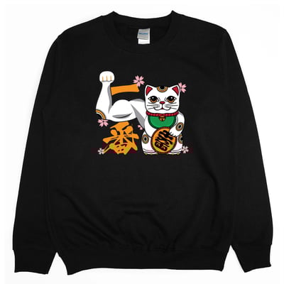 強力招財貓(大學T)Hamburger T-Shirt Shop4