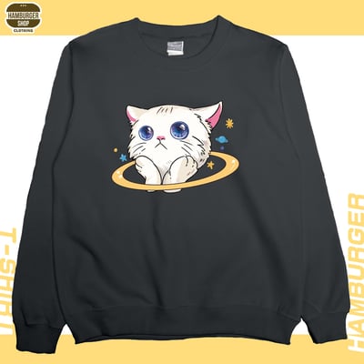 星空貓2022(大學T)Hamburger T-shirt shop4