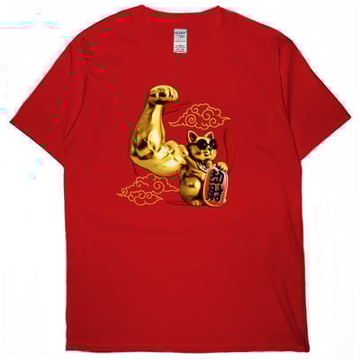 強力劫財貓(短T)Hamburger T-shirt shop5