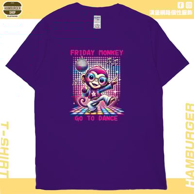 星期猴子(短T)Hamburger T-shirt shop15