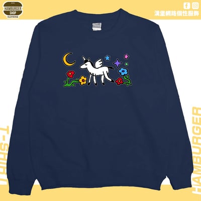 彩虹小馬(大學T)Hamburger T-shirt shop12