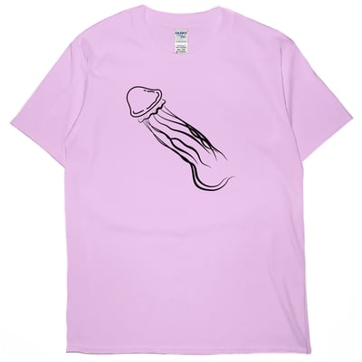 零碼出清 - 水母(短T) 粉紅L1