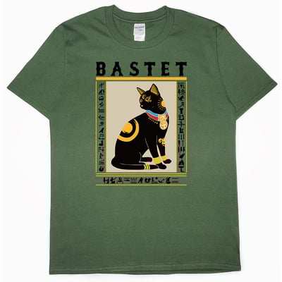 埃及貓(短T)Hamburger T-shirt shop12