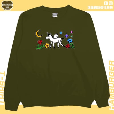 彩虹小馬(大學T)Hamburger T-shirt shop11