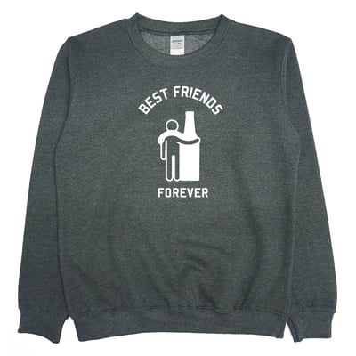 最好的朋友(大學T)Hamburger T-Shirt Shop4