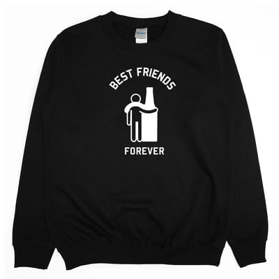 最好的朋友(大學T)Hamburger T-Shirt Shop3